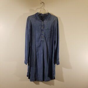 American Eagle Long Sleeve Blue Dress